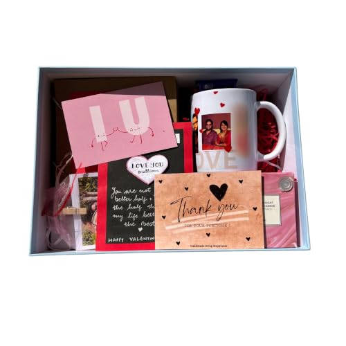 Image of HBH Personalized Hamper with Photo Name Customized Set