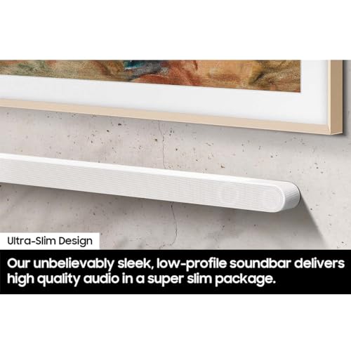 Image of Samsung HW-S801D 3.1.2ch Wireless Soundbar Dolby Atmos, White (2024 Model) Bundle with Deco Gear 4K HDMI 2.0 Cable x2 & CPS Exclusive 26 Month Protection Pack Bundle (BEACH-CPS-261000)