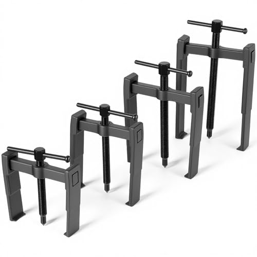 PercyEffie 4 Pcs 2Jaw Gear Puller Set Jaw Bearing...