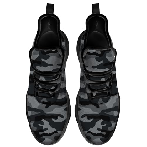Men's Women's Fashion Sneakers Camouflage Shoes Running Walking Tennis Shoes3