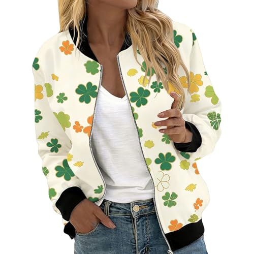 Veste ample imprimée pour l'automne, cardigan décontracté femme à manches longues chic