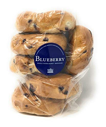 Whole Foods Market Blueberry Bagel 6 Count
