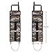 Colefunmit Seat Back Gun Rack (A Pair), Gun Sling Bag, Adjustable Seat Back Gun Storage, Camo Front Seat Gun Organizer Holder for Hunting Rifles/Shotguns, Universal Bag for Truck SUV (Camo)