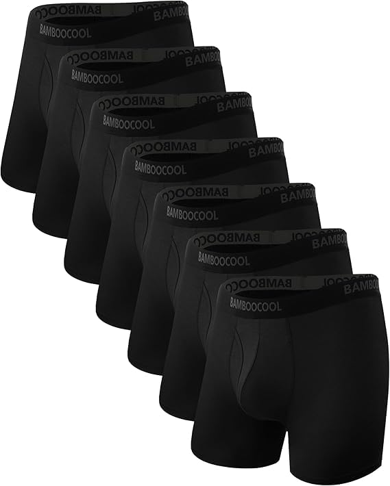 Generic Mens Breathable Boxer Briefs - Moisture-Wicking Lightweight Underwear with Fly Ultimate Comfort Perfect for Daily Use and