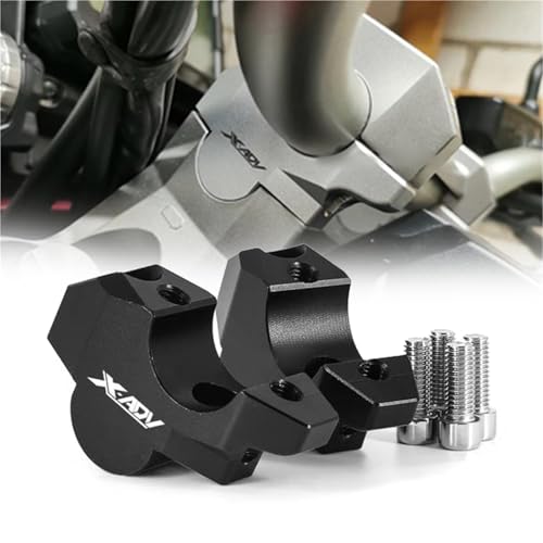 Collier de fixation guidon XADV 750 anti-vibration pour rehausseur