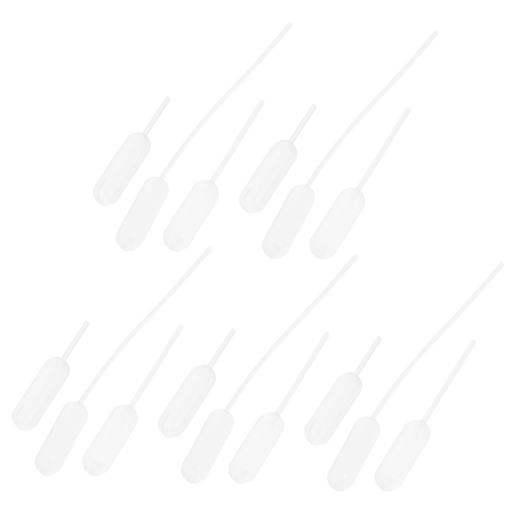 HEALLILY Sauce Dropper Set 150pcs Plastic Jam Droppers Tubes for Liquid Transfer