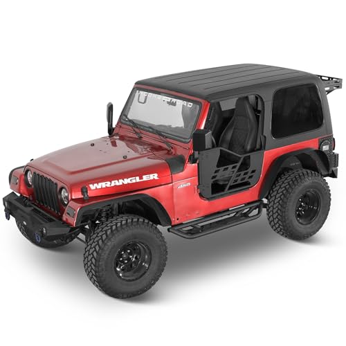 Estribos laterales tubulars para Jeep Wrangler TJ 1997-2006 miniatura 5