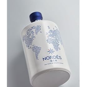 NORDÉS Premium Gin | Made from a Portion of Wine Alcohol and 6 Galician Botanicals. Fresh, Aromatic and Well-Balanced Flavour. 40% Alcohol Volume - Bottle Size 70cl – Nordés