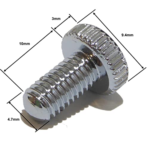 Floyd Rose Tremolo fine tuning screws set of 6 in Gold finish - Image 4