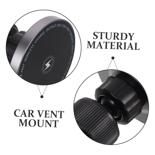 Soporte magnético de ventilación ideal para usar el GPS con este cargador de coche 15W 3