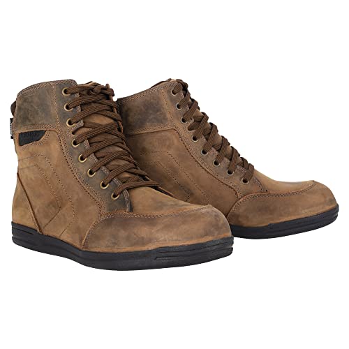 Oxford, Botas de moto Kickback Mujer, Brown, 37 EU