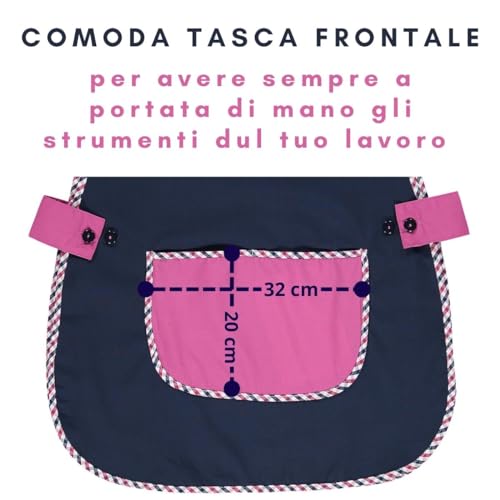 Mantel für Frau, Art. Dalia, 35% Baumwolle 65% Polyester