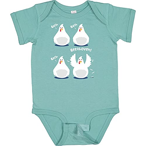 Image of inktastic Bach Beethoven Funny Chicks Baby Bodysuit