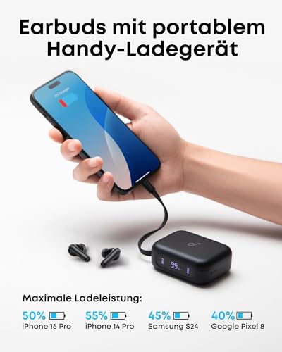 soundcore by Anker P41i, Immersiver Sound, Klare KI-Anrufe mit 6 Mikros – Ansicht 2