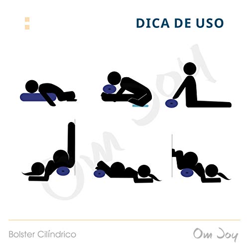 Bolster Cilíndrico Grande - Yoga