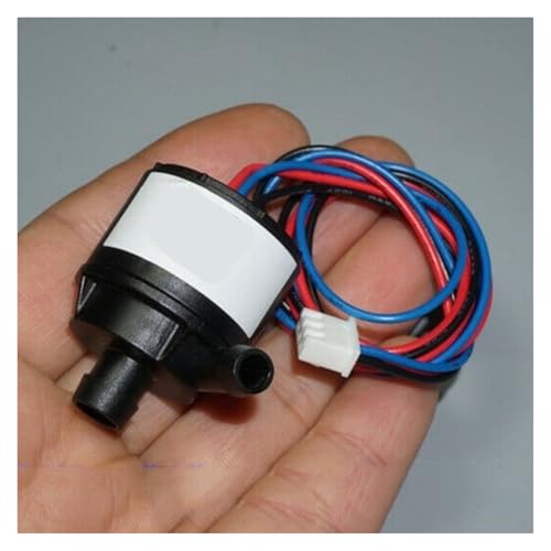 BASSFLY Poolpumpe, 12V 2,7 W 90L/H wasserdichte Mini Wasserpumpe Solar Bürstenlosen Wasser Pumpen