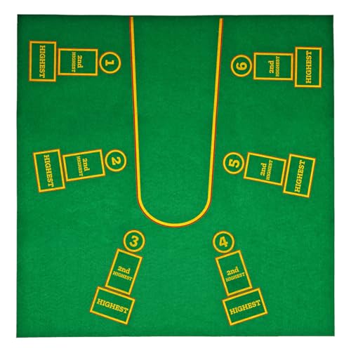 Paigow y Mahjong Deluxe Tapete Reversible 32 Pulgadas miniatura 4