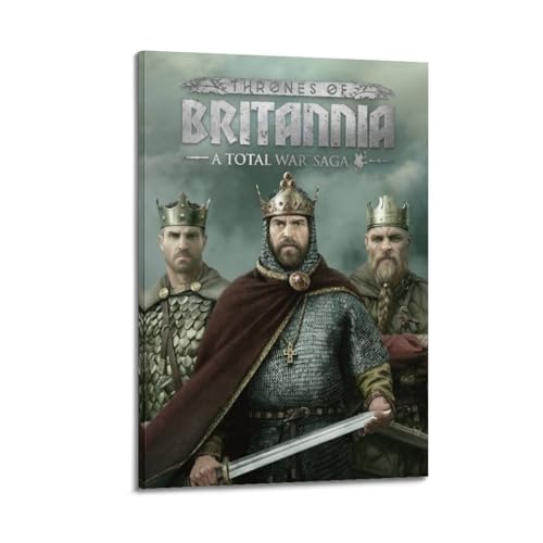 PLMISSD Póster de Total War Game 6 pósteres decorativos para pared e impresión artística moderna para decoración de dormitorio familiar, 30 x 45 cm
