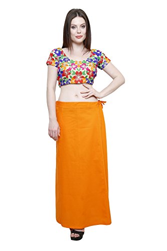 Image of Pistaa combo of 3 Women's Cotton Best Indian Readymade Inskirt Saree petticoats