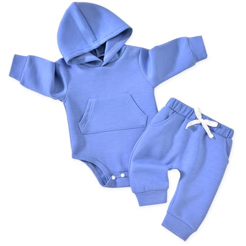 Image of Aalizzwell Infant Baby Winter Hoodie Outfit