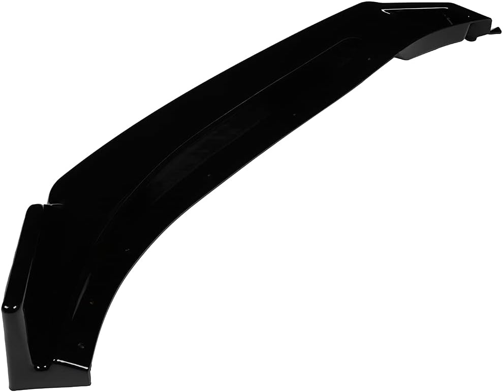 SCITOO 3PCS Front Bumper Lip Compatible for 2014-2018 for Mazda 3 Axela Front Lip Spoiler Glossy Black (PP) Plastic Air Dam
