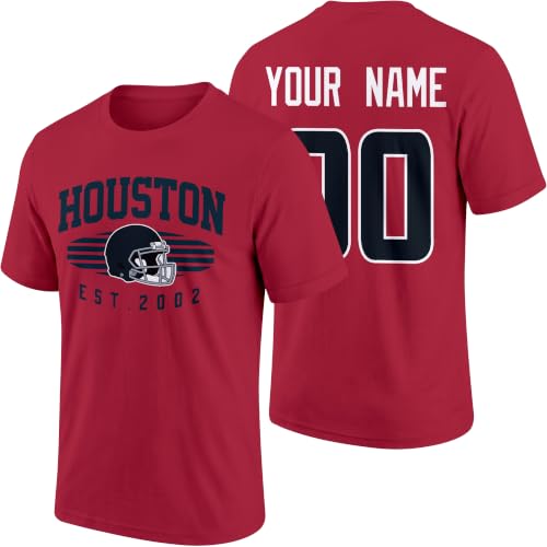 Image of T-Shirt Custom Name and Number Personalized Gifts | Crewneck Short Sleeves T-Shirt for Men S-4XL