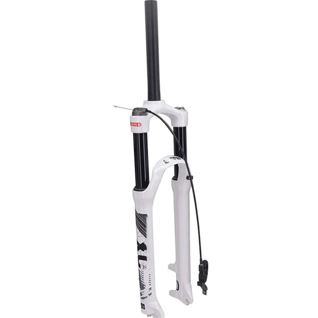 ZZQZZQ Suspension Bike Forks Bike Suspension Fork Mountain Bike Front Fork Mountain Bike Front Fork Double Gas Fork 26 inch Shock Absorber Shoulder Control line Control Double Gas