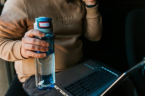Kambukka Elton 1000ml / 33oz Water Bottle, Dirt & Odour Resistant, Schockproof & Dishwasher Safe, Easy to Hold & Easy Grip - Image 4