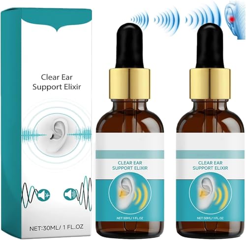EchoPure Organic Ear Support Elixir,Tinniease Spray for Tinnitus,EchoEase Tinnitus Relief Spray,Ear Health Support Liquid Supplement,Tinnitus Relief for Ringing Ears,Relieve Ear Discomfort (2)