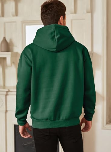 Image of JMIERR Mens Casual Oversized Hooded Collar Drawstring Cotton Hoodies Pullover Sweatshirts Casual Long Sleeve Shirts