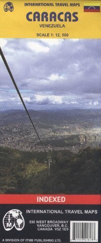 Caracas (Venezuela) 1:12,500 Street Map by ITM Canada (2003-12-06)