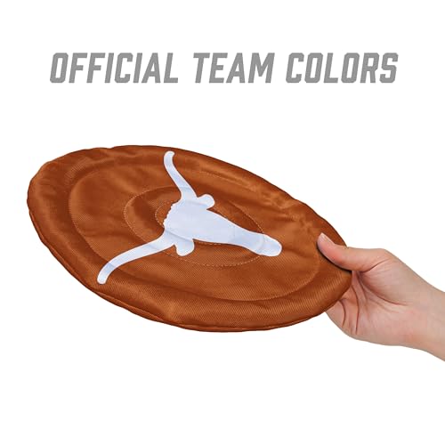 Image of YouTheFan NCAA Texas Longhorns Flimzee Bean-Bag Flying Disc
