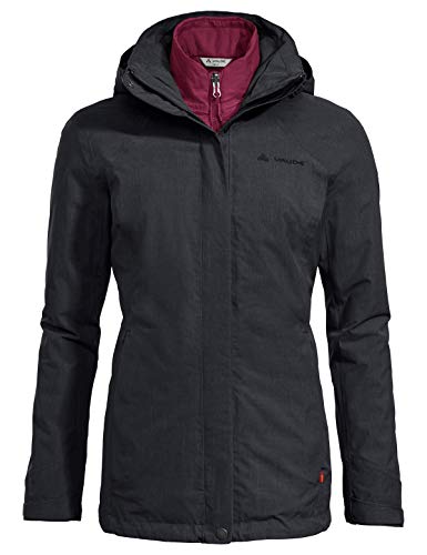 VAUDE Damen Doppeljacke Caserina, Black, 42, 40261