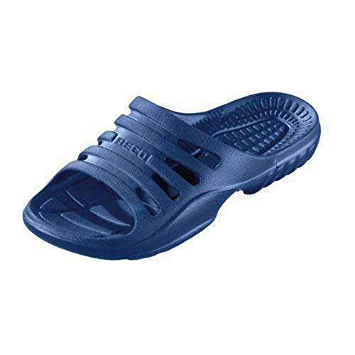 Beco Pantoletten, Badelatschen Unisex, Ciabatte Uomo, Blu (Marine 7), 45 EU