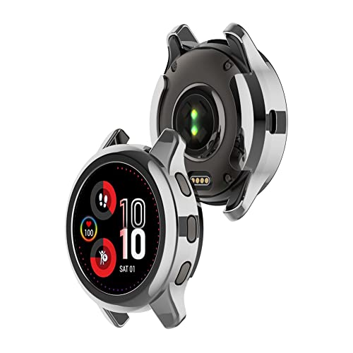 Tyogeephy Screen Protector Cases Compatible with Garmin Venu 2 plus Soft TPU Case Smartwatch Accessories Covers Scratched Resistant Full Protective Cover for Garmin Venu 2 plus - Image 3