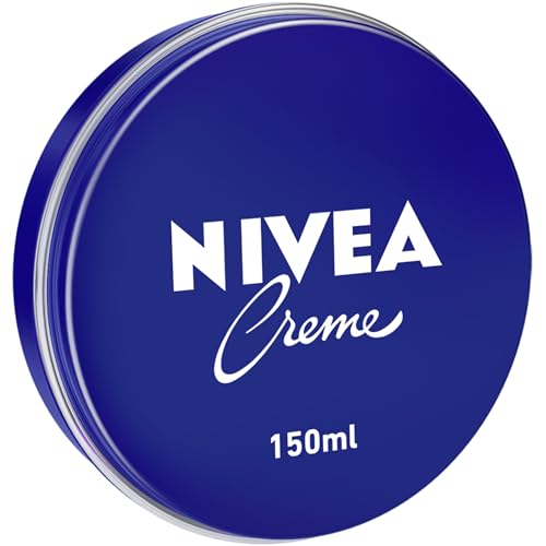 NIVEA Creme Tin Moisturizing Cream Provides Intensive Protective Care for Soft and Supple Skin Ideal for Daily Use as a Face Hand or Body 150ml