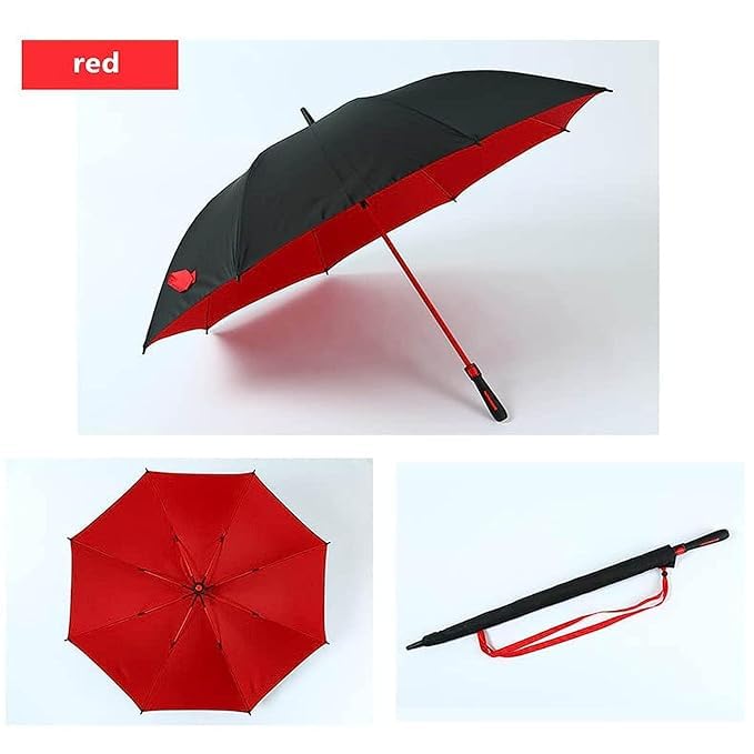 Image of OCTOPUSPRIME 62-Inch Windproof Golf Umbrella - Large Automatic Open, Waterproof Double Canopy for Rain & Sun