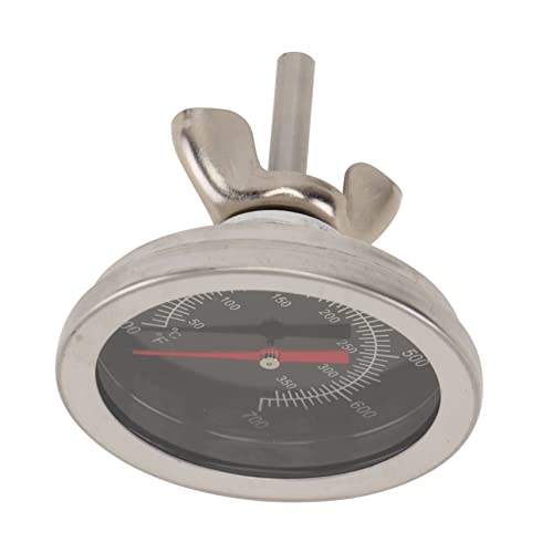 Garneck 1pc Stainless Steel Bimetallic Oven Thermometer Small Barbecue Baking Thermometer for Home Restaurant Use Lightweight Temperature Gauge for Cooking Results