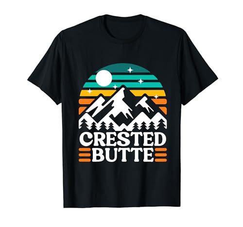 Crested Butte Skiing, Crested Butte Hiking, Crested Butte T-Shirt