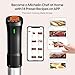 InkSous WIFI 2.4G Sous Vide Cooker 1000W Immersion Circulator with APP 14 Recipes,Alarm,Calibration & Timer, 3D Water Fast Heating Ultra-Quiet Sous Vide Machine