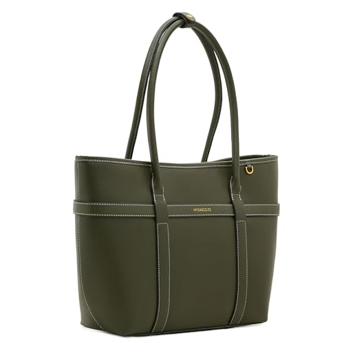 Image of Miraggio Julia 14 Inch Laptop Tote Bag For Women Office Use | Office Tote Bag With Padded Laptop Sleeve And Zipper Closure | Stylish Totes
