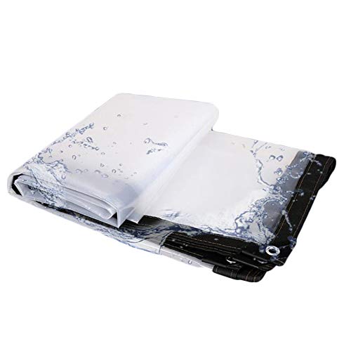 Kofferraum Tarpaulin Waterproof, White Transparent Plastic Film, Greenhouse Insulated Tarpaulin,2 * 8m