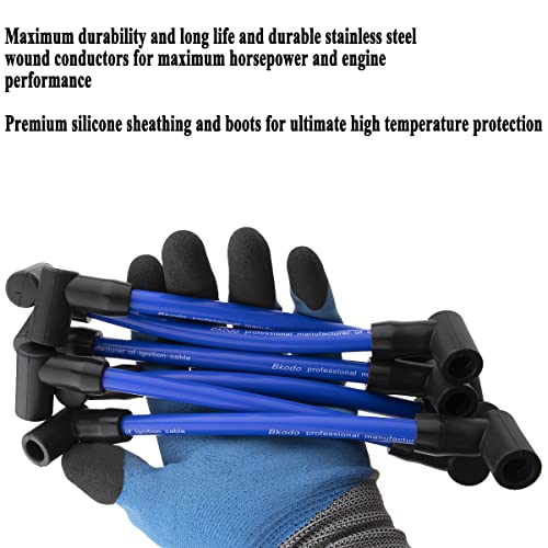 Nfspeeding 18-8816-1 ZF478V 6 Pcs Spark Plug Wire 6 Inch High Performance Premium Marine Replacement For Evinrude Omc Johnson Spark Plug Wire Leads Set Sierra Boating Accessories Replace 18-8816-1 Zf478V thumb #2