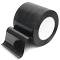 ROSEUP RV Underbelly Tape, Waterproof Belly Tape with Permanent, Sealing Adhesive for Mobile Home, Camper Travel Trailer, Tear Repair Patch, 4 Inch x 65 Feet, Black