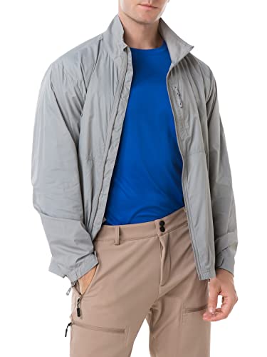 Image of Mens Windbreaker Jackets Lightweight Packable Jacket,Windproof and Dustproof