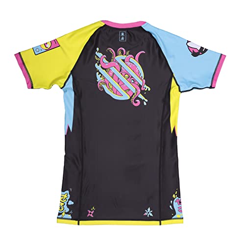 Sanabul Ronin Short Sleeve Jiu Jitsu MMA Training BJJ Rash Guard 6