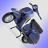 piaggio bici assistita Riproduce le caratteristiche di una vera motocicletta con dettagli realistici.