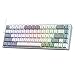 Produktbild Redragon K631 Gery 65% Kabelgebundene RGB-Gaming-Tastatur, 68 Tasten, Hot-swap-fähige Kompakte Mechanische Tastatur mit 100% Hot-swap-sockel, Free-mod-Plate mit PCB, Leiser Roter Linear Switch