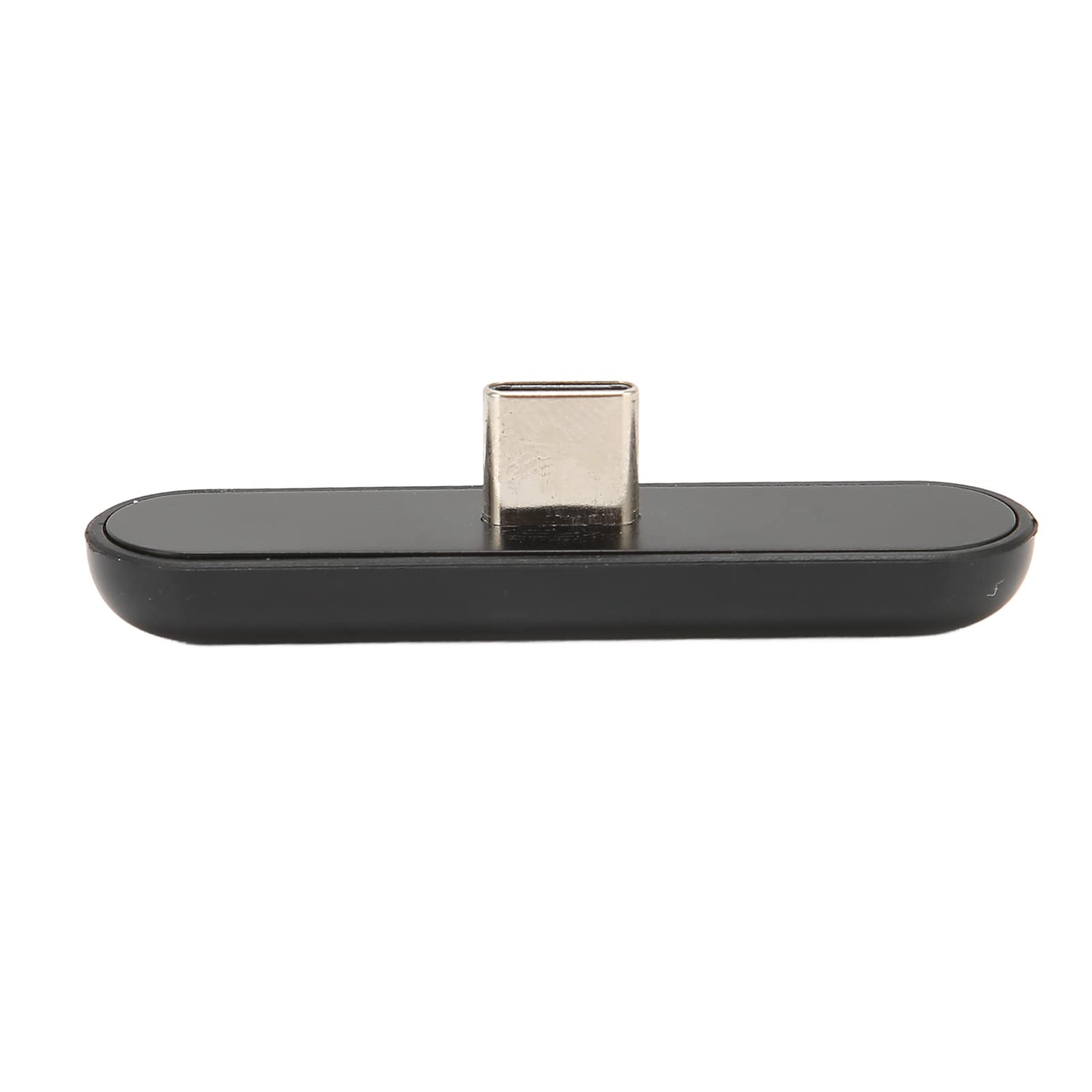 Microfono a Bavero Lavalier Wireless, Plug and Play, Pickup Omnidirezionale a 360°, Segnale Stabile, Microfono a Condensatore Portatile con Riduzione Del Rumore per Registrazione Video, Intervista