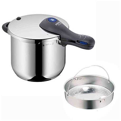 WMF Perfect Plus Schnellkochtopf mit Einsatz [6,5 Liter]